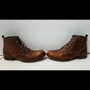 Bull Boxer “Selden” Men's Leather Boots Size 9
